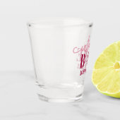 Custom Babe Funny Sprichwort Personalisierter Name Schnapsglas (Links)