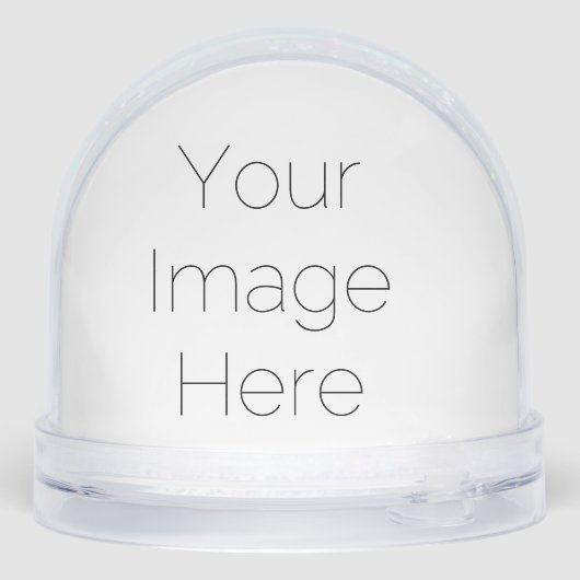 Custom Baby 1e Christmas unisex Monogramm Schneekugeln (Rückseite)