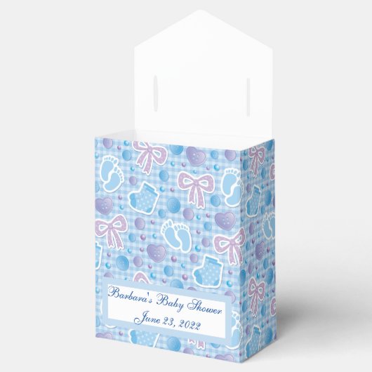 Custom Baby Boy Geschenkschachtel (Geöffnet)