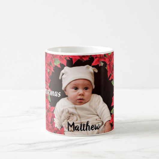 Custom Baby/Child Foto Christmas Kaffeetasse (Mittel)