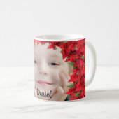 Custom Baby/Child Foto Christmas Kaffeetasse (VorderseiteRechts)