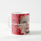 Custom Baby/Child Foto Christmas Kaffeetasse (Vorderseite Links)