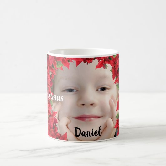 Custom Baby/Child Foto Christmas Kaffeetasse (Mittel)