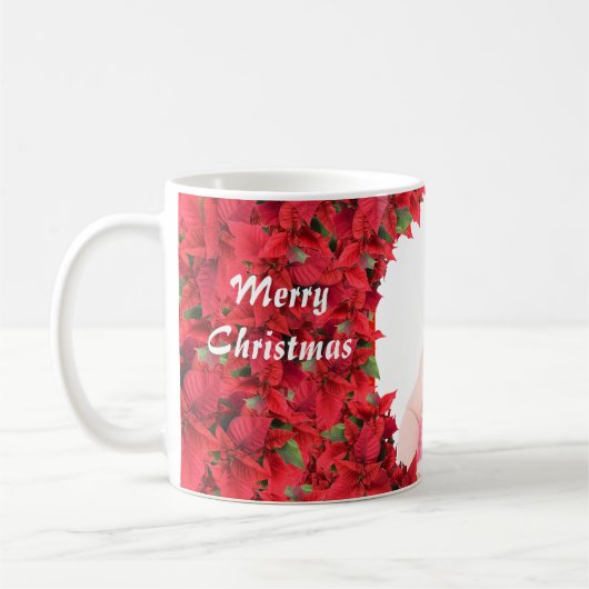 Custom Baby/Child Foto Christmas Kaffeetasse (Links)