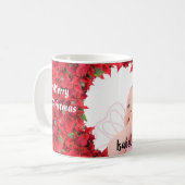 Custom Baby/Child Foto Christmas Kaffeetasse (Vorderseite Links)