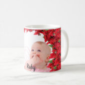 Custom Baby/Child Foto Weihnachten Kaffeetasse (VorderseiteRechts)