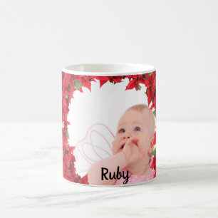 Custom Baby/Child Foto Weihnachten Kaffeetasse