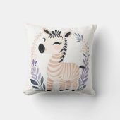 Custom Baby Donkey Pillow Boho Blumendesign - Kissen (Vorderseite)