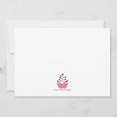 Custom Baby Dusche Einladung (Rückseite)