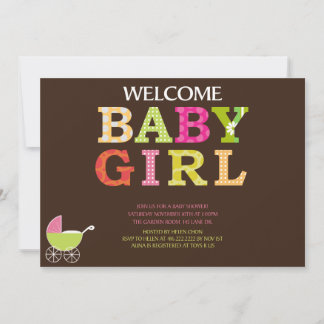 Custom Baby Dusche Einladung