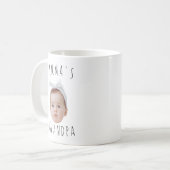 Custom Baby Face Foto Mama Vater Kaffeetasse (Vorderseite Links)