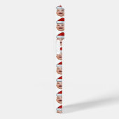 Custom Baby Face Foto Weihnachtsmannmütze Weihnach Case-Mate iPhone Hülle (Rückseite / Rechts)