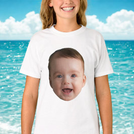 Custom Baby Face, Funny Custom Foto T-Shirt
