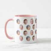 Custom Baby Face Mug Baby 3 Photos Tasse (Links)