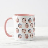 Custom Baby Face Mug Baby 3 Photos Tasse (Links)