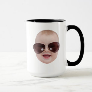 Custom Baby Face Opa Geschenk Vater Geburtstagsges Tasse