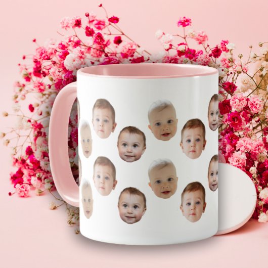 Custom Baby Face personalized photo  Tasse