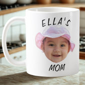 Custom Baby Face Photo Mom Gift Kaffeetasse
