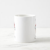 Custom Baby Face Weihnachtsmannmütze Weihnachts-Fo Kaffeetasse (Mittel)