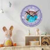 Custom Baby Foto Birthday Wall Clock Runde Wanduhr