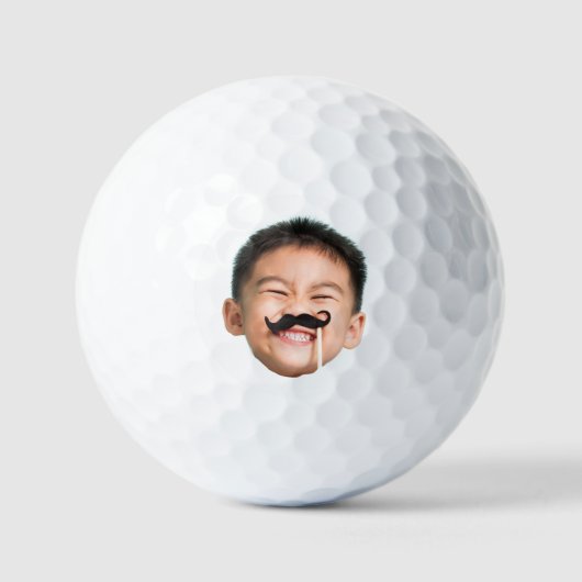 Custom Baby Foto Gesicht, Personalisiert Baby Foto Golfball (Vorderseite)