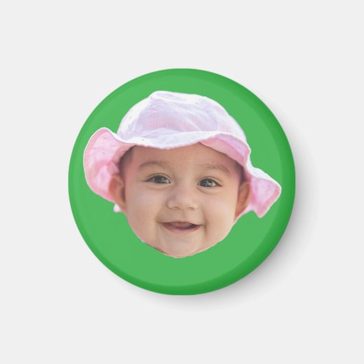 Custom Baby Foto Magnet (Vorne)