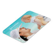 Custom Baby Foto Magnet (Linke Seite)