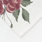 Custom Baby Girl Giraffe Blanket,Personalized Name Fleecedecke (Ecke)