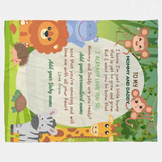 Custom Baby Message Blankets, Perfektes Säugling G Fleecedecke (Vorderseite (Horizontal))