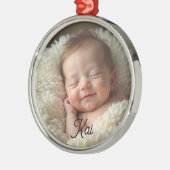 Custom Baby Ornament – Dream Softly Aus Metall (Links)