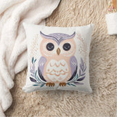Custom Baby Owl Pillow Boho Blumendesign - Kissen (Decke)