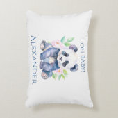 Custom Baby Panda  Dekokissen (Vorderseite(Vertikal))