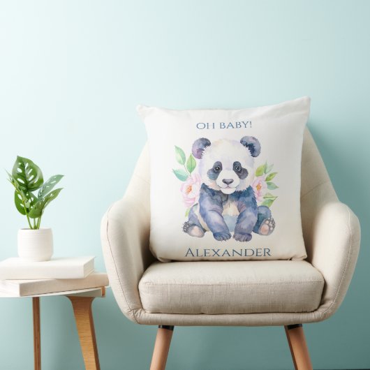Custom Baby Panda  Kissen (Stuhl )