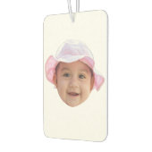 Custom Baby Photo, Baby Photo Face Autolufterfrischer (Links)