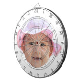 Custom Baby Photo, Baby Photo Face Dartscheibe (Vorderseite rechts)