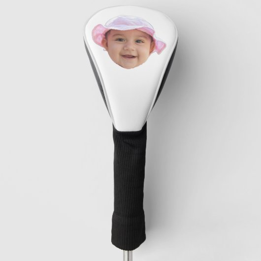 Custom Baby Photo, Baby Photo Face Golf Headcover (Vorderseite)