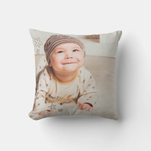 Custom Baby Pillow   Personalisiert Keepake Kissen