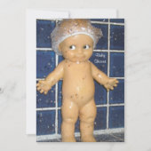 Custom Baby Shower Einladung für Junge oder Mädche (Vorderseite)