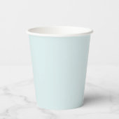 Custom Baby Shower Paper Cups Pappbecher (Rückseite)