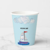 Custom Baby Shower Paper Cups Pappbecher (Vorderseite)
