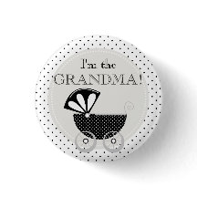 Custom Baby Shower Party Ich bin der Oma Button