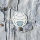 Custom Baby Shower Party Ich bin die Oma-Taste Button (Beispiel)