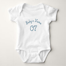 Custom Baby Sports Jersey mit Individuelle Name Nu
