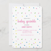 Custom Baby Sprinkle Dusche Einladung (Vorderseite)
