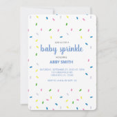 Custom Baby Sprinkle Dusche Einladung (Vorderseite)
