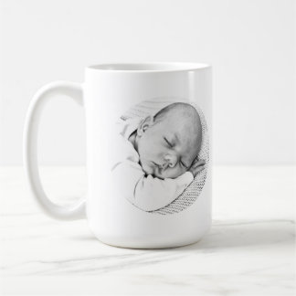 "Custom Baby Tasse - Foto & Name Birth Gift"