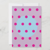 Custom Babys Einladung 1. Geburtstag (Rückseite)