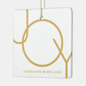 Custom Baby's Photo Christmas Holidays  Keramikornament (Links)