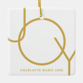 Custom Baby's Photo Christmas Holidays  Keramikornament (Vorderseite)