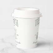 Custom Bach Club Bacheloretto Ristorante La Lanche Pappbecher (Rechts)